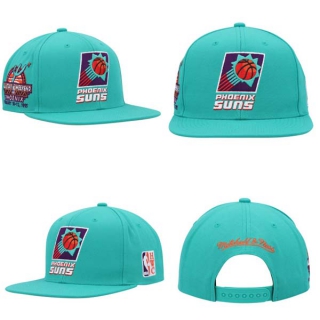 NBA Phoenix Suns Mitchell & Ness Desert Green Hardwood Classic All Star Weekend Snapback Hat 2016