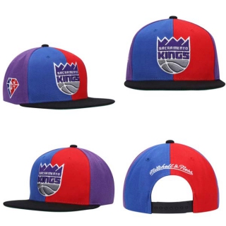 NBA Sacramento Kings Mitchell & Ness 75th Anniversary Snapback Hat 2010