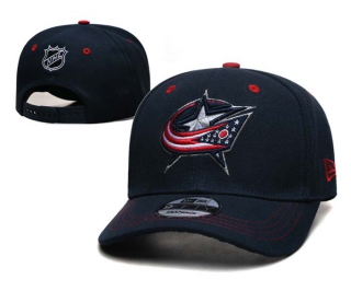 NHL Columbus Blue Jackets New Era Navy 9FIFTY Snapback Hat 2001