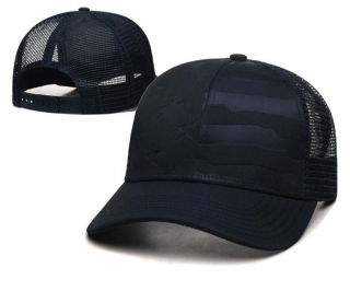 Wholesale Blank Trucker Snapback Hats For Embroidery Navy 4014