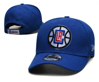 Wholesale NBA Los Angeles Clippers New Era Royal Curved Brim Embroidered 9FIFTY Snapback Hats 2015
