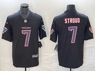 Men's Houston Texans #7 C.J. Stroud Black Vapor Untouchable Football Stitched Jersey
