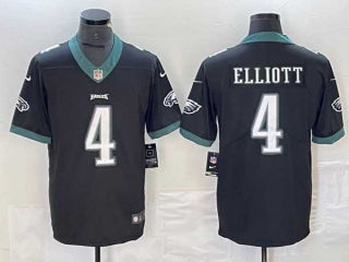 Men's Philadelphia Eagles #4 Jake Elliott Black Alternate Stitched NFL Nike New Elite Jersey