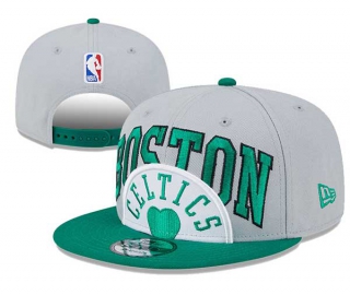NBA Boston Celtics New Era Gray Kelly Green Tip-Off Two-Tone 9FIFTY Snapback Hat 3033