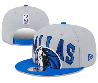 NBA Dallas Mavericks New Era Gray Royal Tip-Off Two-Tone 9FIFTY Snapback Hat 3016