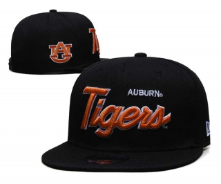 NCAA Auburn Tigers New Era Black 9FIFTY Snapback Hat 6002