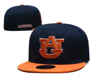 NCAA Auburn Tigers New Era Navy Orange 9FIFTY Snapback Hat 6003