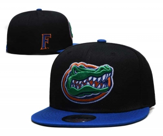 NCAA Florida Gators New Era Black Royal 9FIFTY Snapback Hat 6004