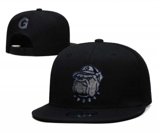 NCAA Georgetown Hoyas New Era Black 9FIFTY Snapback Hat 6001