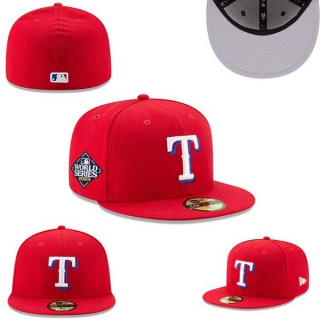 Wholesale MLB Texas Rangers New Era Red 2023 World Series 59FIFTY Fitted Hat 0503