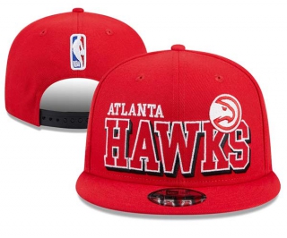 NBA Atlanta Hawks New Era Red Gameday 9FIFTY Snapback Hat 3016
