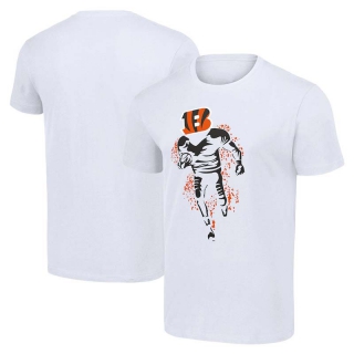 Men's NFL Cincinnati Bengals White Starter Logo Graphic T-Shirt