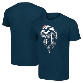Men's NFL Denver Broncos Navy Starter Logo Graphic T-Shirt