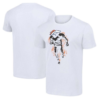 Men's NFL Denver Broncos White Starter Logo Graphic T-Shirt