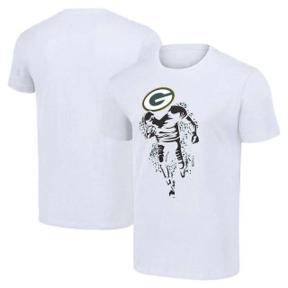 Men's NFL Green Bay Packers White Starter Logo Graphic T-Shirt