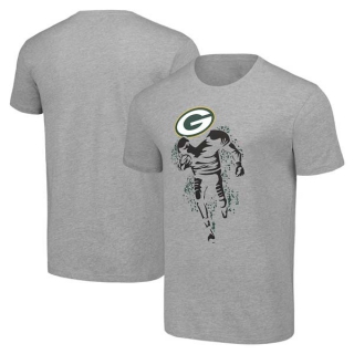 Men's NFL Green Bay Packers Gray Starter Logo Graphic T-Shirt