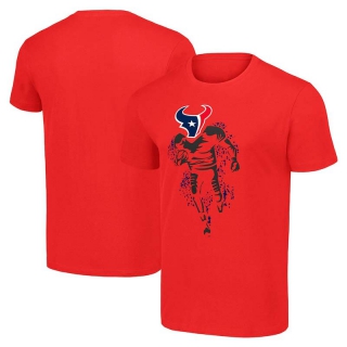 Men's NFL Houston Texans Red Starter Logo Graphic T-Shirt