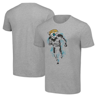 Men's NFL Jacksonville Jaguars Gray Starter Logo Graphic T-Shirt