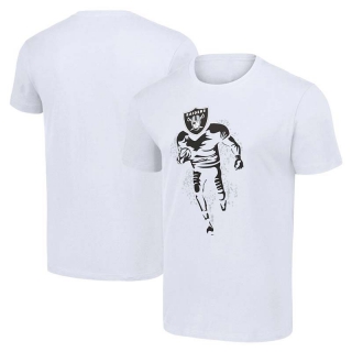 Men's NFL Las Vegas Raiders White Starter Logo Graphic T-Shirt