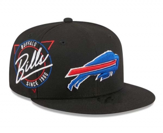 NFL Buffalo Bills New Era Black Neon 9FIFTY Snapback Hat 2002