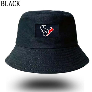 Unisex NFL Houston Texans New Era Buket Hat Black 9002