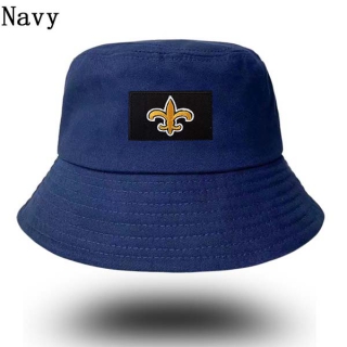 Unisex NFL New Orleans Saints New Era Buket Hat Navy 9003