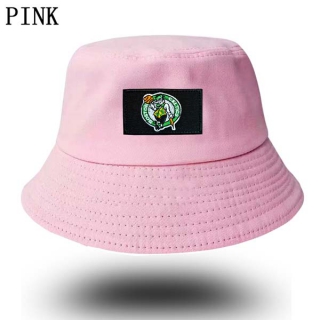 Unisex NBA Boston Celtics New Era Buket Hat Pink 9004