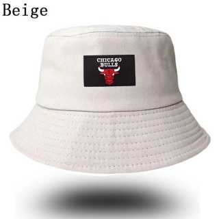 Unisex NBA Chicago Bulls New Era Buket Hat Beige 9002