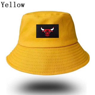 Unisex NBA Chicago Bulls New Era Buket Hat Yellow 9013
