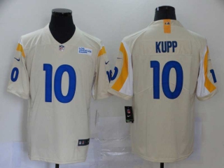 Men's Los Angeles Rams #10 Cooper Kupp Bone Vapor Limited Stitched NFL Nike Jersey