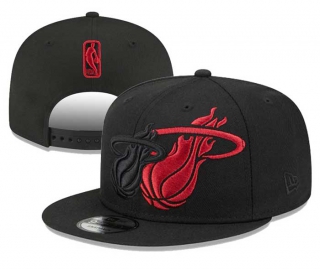 NBA Miami Heat New Era Elements Black Red 9FIFTY Snapback Hat 2032