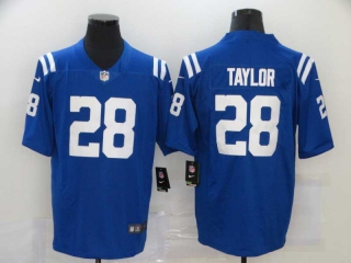 Men's NFL Indianapolis Colts #28 Jonathan Taylor Blue 2023 F.U.S.E Vapor Untouchable Stitched Football Jersey
