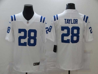 Men's NFL Indianapolis Colts #28 Jonathan Taylor White 2023 F.U.S.E Vapor Untouchable Stitched Football Jersey