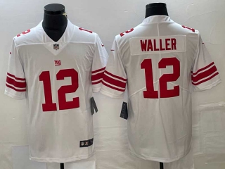 Men's NFL New York Giants #12 Darren Waller White Vapor Untouchable Limited Stitched Jersey
