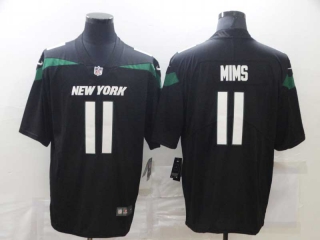 Men's NFL New York Jets #11 Denzel Mims Black Vapor Untouchable Limited Stitched Jersey