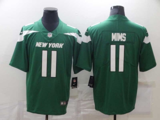 Men's NFL New York Jets #11 Denzel Mims Green Vapor Untouchable Limited Stitched Jersey