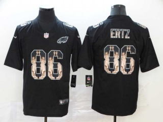 Men's NFL Philadelphia Eagles #86 Zach Ertz Black Statue Of Liberty Stitched Nike Limited Jersey