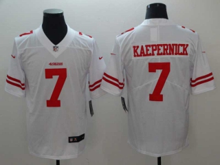 Men's NFL San Francisco 49ers #7 Colin Kaepernick White Vapor Untouchable Limited Stitched Jersey