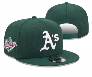 MLB Oakland Athletics New Era Green 1989 World Series 9FIFTY Snapback Hat 3011